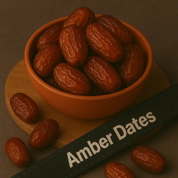 Amber Dates (عنبر کھجور) – Large & Juicy Saudi Dates | A One Pansar & Dry Fruits