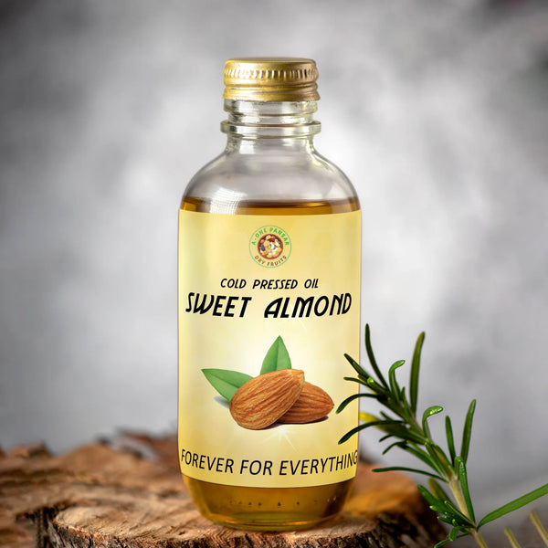 Sweet Almond Oil (بادام کا تیل) – Skin & Hair Care | A One Pansar & Dry Fruits