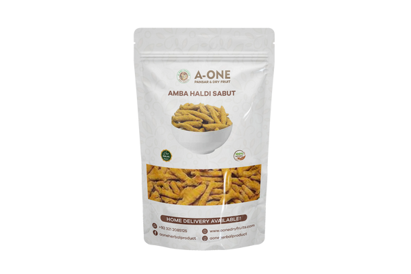 Amba Haldi Sabut (امبا ہلدی ثابت) – Natural Skin Brightener | A One Pansar & Dry Fruits