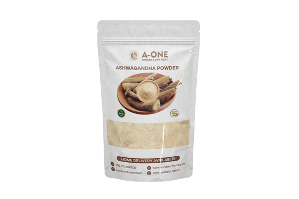 Ashwagandha Powder (اشواگندھا پاؤڈر) – Energy & Stress Relief Supplement | A One Pansar & Dry Fruits