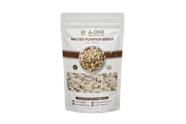 Salted Pumpkin Seeds Round (گول بیج) – Superfood Snack | A One Pansar & Dry Fruits