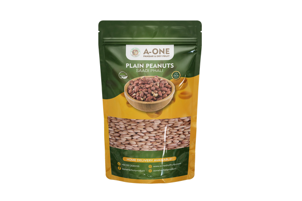 Plain Peanuts (مونگ پھلی) – Natural Protein Snack | A One Pansar & Dry Fruits