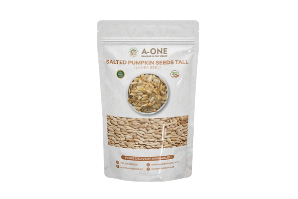 Salted Pumpkin Seeds Tall (لمبا بیج) – Healthy Crunch Snack | A One Pansar & Dry Fruits