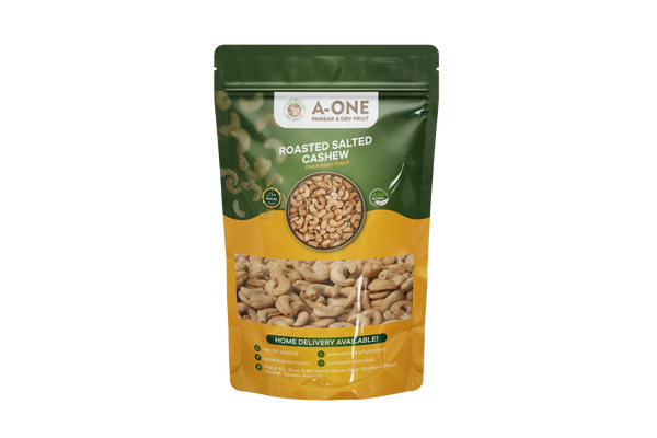 Roasted Salted Cashew (نمکین کاجو) – Crunchy Snack | A One Pansar & Dry Fruits