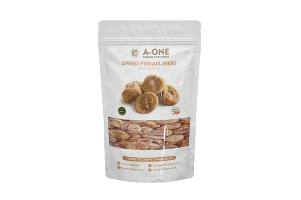 Dried Fig Medium (درمیانہ انجیر) – Natural Energy Snack | A One Pansar & Dry Fruits