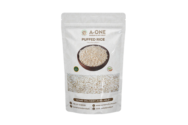 Puffed Rice (مرمرے) – Crispy & Light Snack | A One Pansar & Dry Fruits