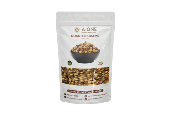 Roasted Grams (بھنا ہوا چنا) – Healthy Protein Snack | A One Pansar & Dry Fruits